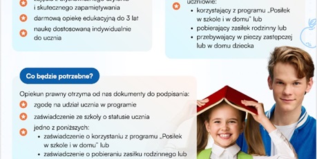 Powiększ grafikę: plakat promocyjny stypendium