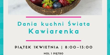 Powiększ grafikę: Plakat "Dania kuchni Świat- Kawiarenka".a
