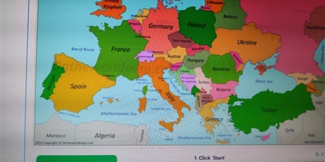 Powiększ grafikę: mapa  polityczna Europy