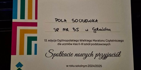 Powiększ grafikę: dyplom Poli