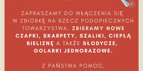 Zbiórka na rzecz Towarzystwa Św. Alberta w Gdańsku
