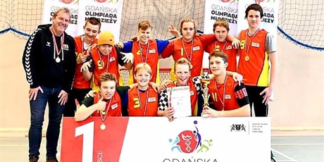 Zdobywamy I miejsce w unihokeju w  Gdańskiej Olimpiadzie Młodzieży oraz III miejsce w unihokeju w Gdańskiej Olimpiadzie Dzieci.