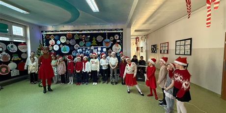 Życzenia świąteczne  - od dzieci ze świetlicy.